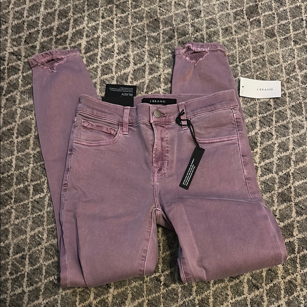 J Brand Women's Lilac Jeans